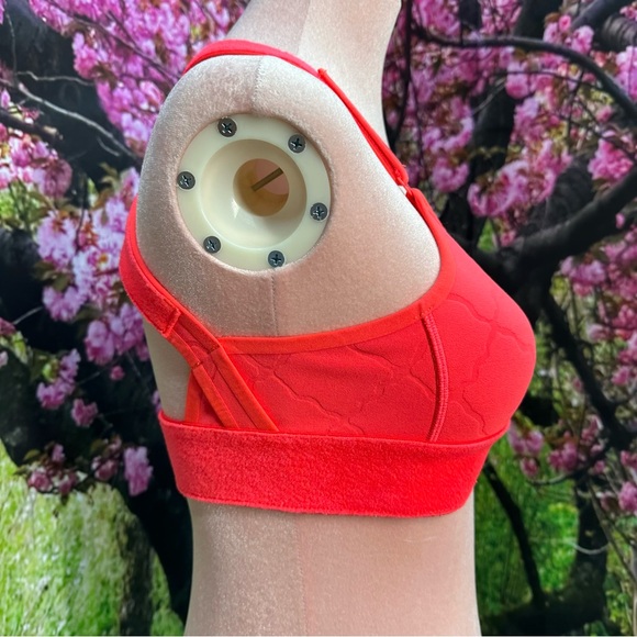 SHEFIT Ultimate Sports Bra, High Impact Sports Bra Bright Orange XS - Picture 4 of 10